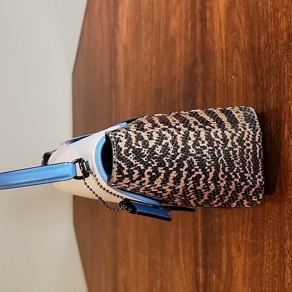 NWT Coach Courier Carryall With Snakeskin Detail - Picture 9 of 13